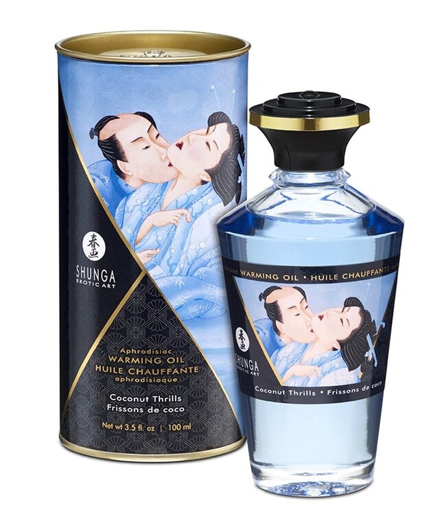 Rimba Shunga - Verwarmende Olie - Coconut Water - 100 ml