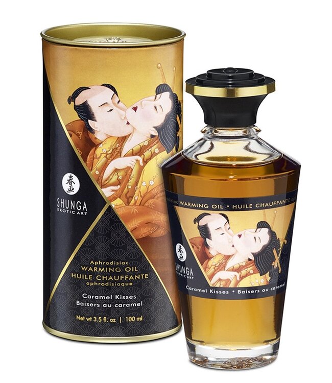 Rimba Shunga - Verwarmende Olie - Caramel Kisses - 100 ml