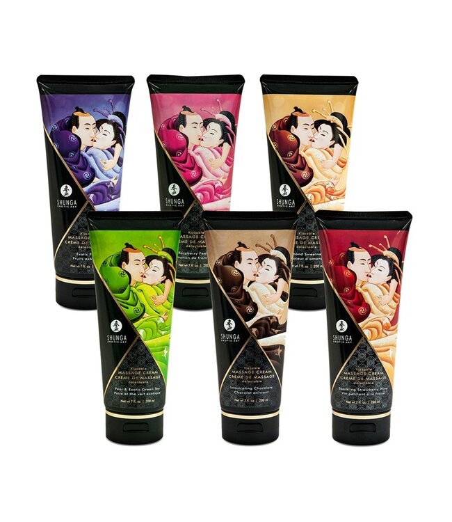 Rimba Shunga - Eetbare Massage Crème - Raspberry Feeling - 200 ml