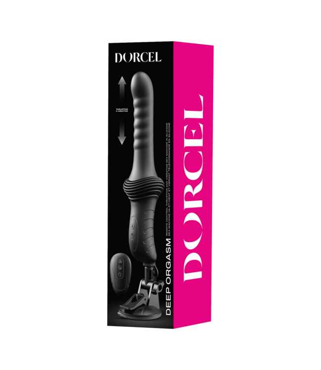 Rimba Dorcel - Deep Orgasm - Thrusting Vibrator - Zwart