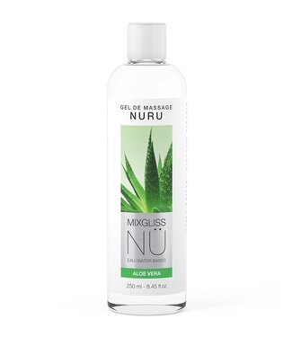 Rimba Mixgliss - NU Aloe Vera - 2-in-1 Massagegel en Glijmiddel op Waterbasis - 250 ml