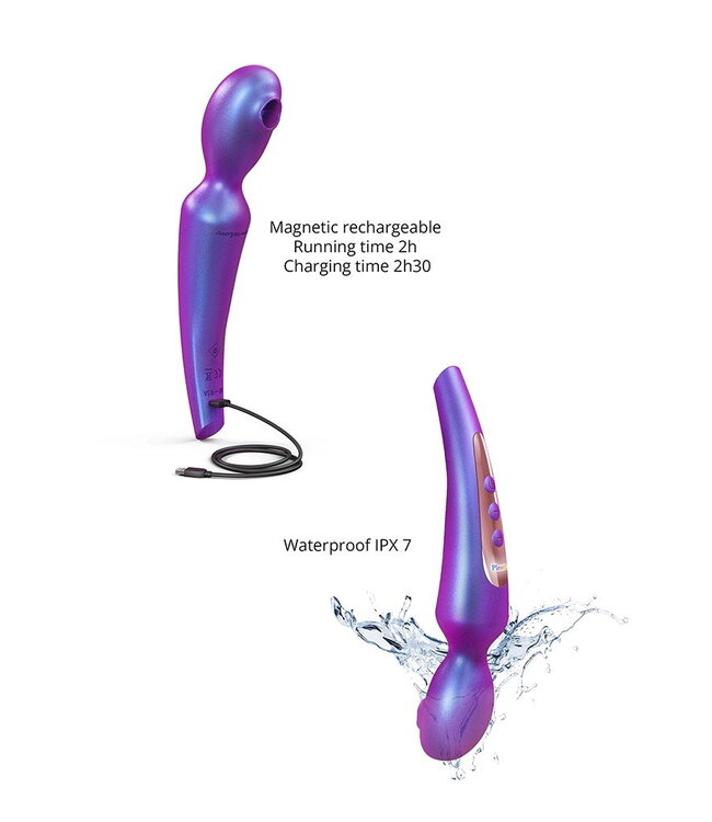 Rimba Love to Love - Pleaser - Wandvibrator - Iridescent Night