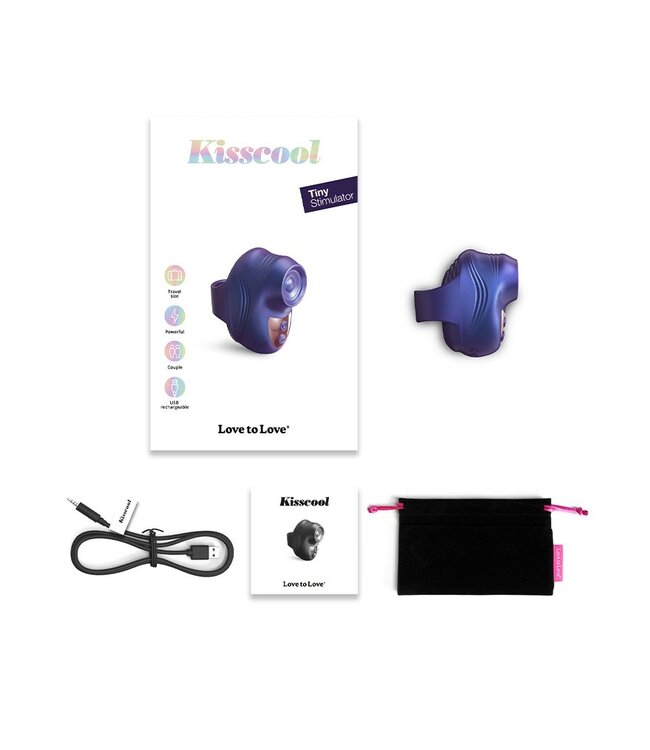Rimba Love to Love - Kisscool - Iridescent  - Blauw