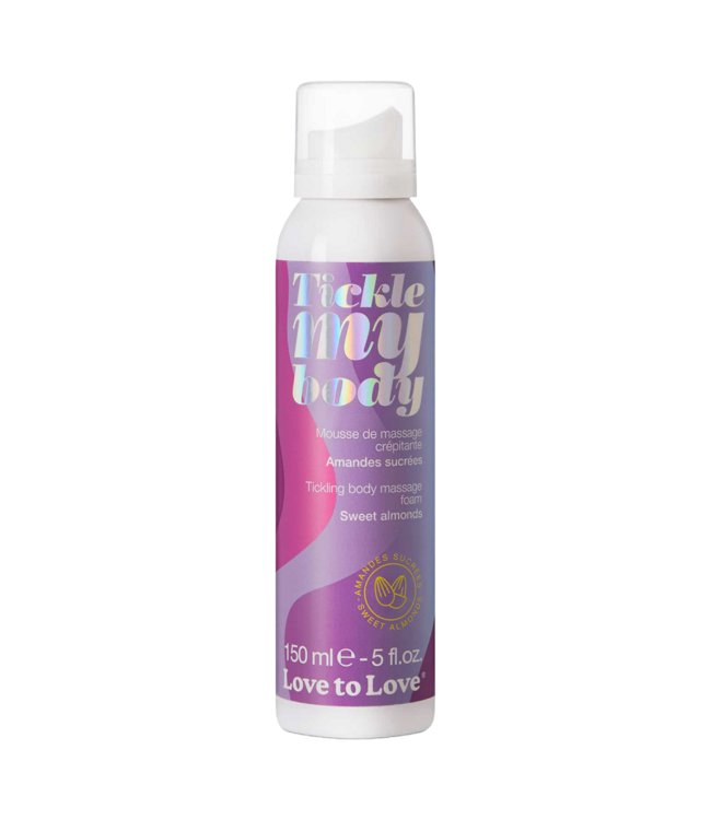 Rimba Love to Love - Tickle My Body - Massage Schuim - Gesuikerde Amandel - 150 ml