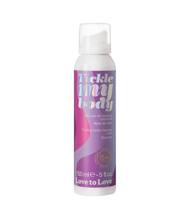 Rimba Love to Love - Tickle My Body - Massage Schuim - Kokosnoot - 150 ml