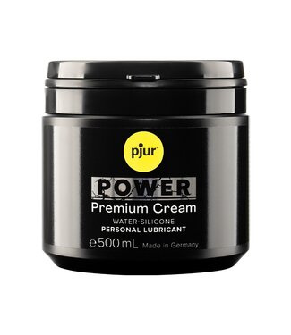 Rimba pjur - Power Premium Creme - Hybride Glijmiddel - 500 ml