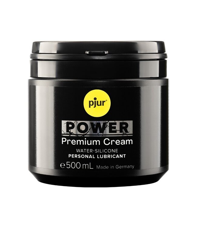 Rimba pjur - Power Premium Creme - Hybride Glijmiddel - 500 ml