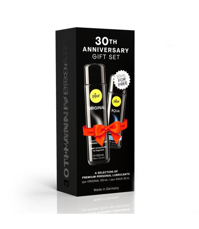 Rimba Pjur - 30Th Anniversary Gift Set - Set à 6 stuks - Original 100ml / Aqua 30ml