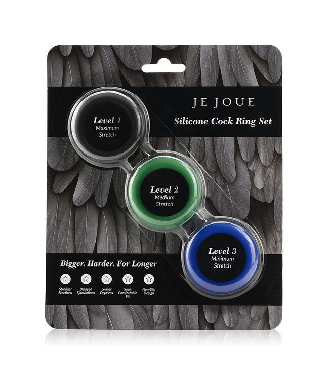 Rimba Je Joue - C-Ring - Cockring set van 3
