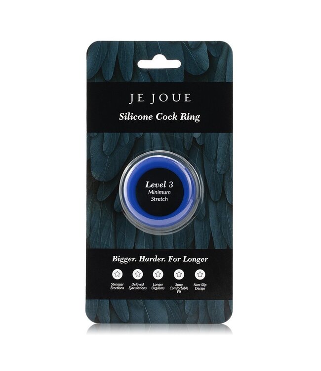 Rimba Je Joue - C-Ring Minimum - Cockring - Blauw