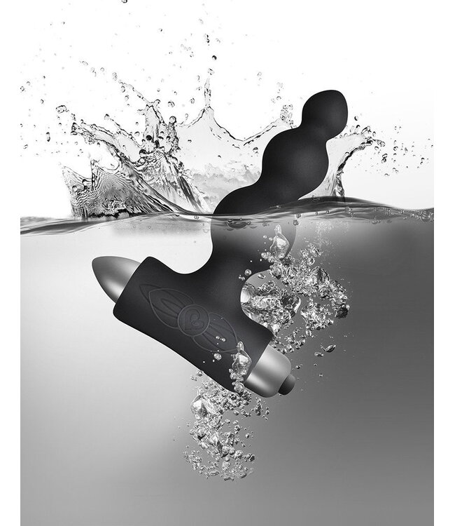 Rimba Rocks-Off - Petite Sensations Bubbles - Anale Vibrator - Zwart