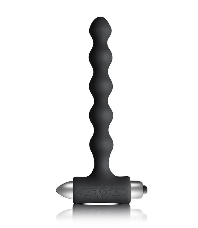 Rimba Rocks-Off - Petite Sensations Pearls - Anale Vibrator - Zwart