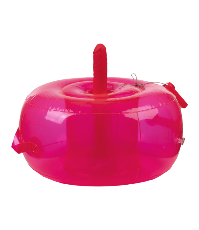Rimba Inflatable Fun Cushion - met Ding Dong en afstandsbediening - Roze