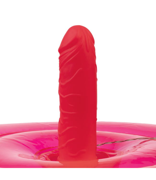 Rimba Inflatable Fun Cushion - met Ding Dong en afstandsbediening - Roze