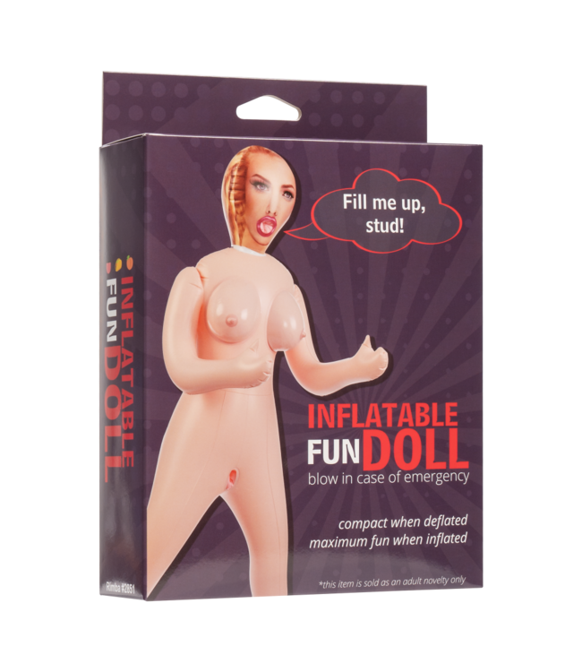 Rimba Inflatable Fun Doll - Fill Me Up, Stud! - Nude