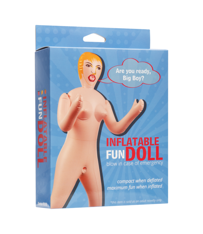 Rimba Inflatable Fun Doll - Are You Ready, Big Boy? - Nude