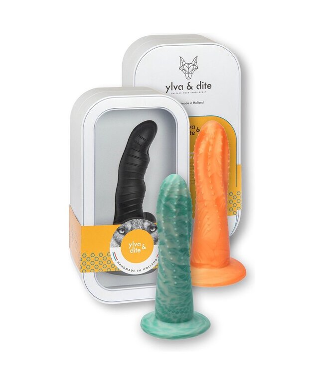 Rimba Ylva & Dite - Eros - Realistische Dildo - Zwart / Paars