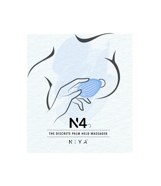 Rimba NIYA - NIYA 4 - Intieme Massager - Lichtblauw