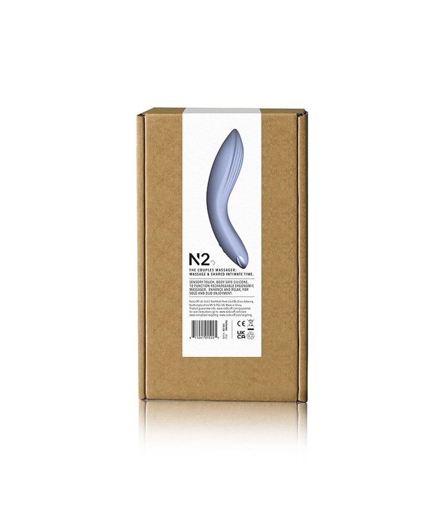 Rimba NIYA - NIYA 2 - Couple Massager - Lichtblauw