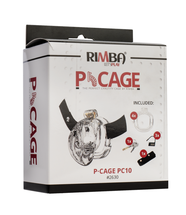 Rimba Rimba P- Cage - P-Cage PC10 - Peniskooi Pussy - Transparant