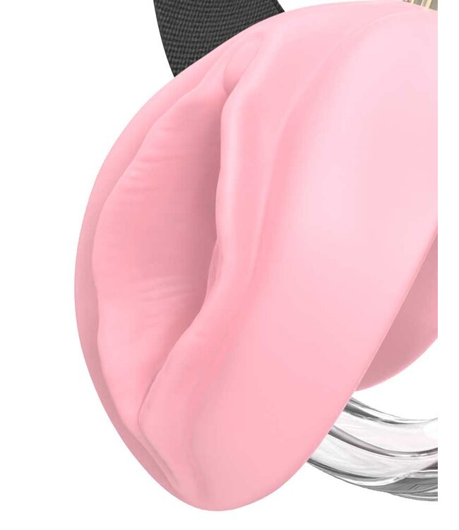 Rimba Rimba P- Cage - P-Cage PC10 - Peniskooi Pussy - Transparant, Rose