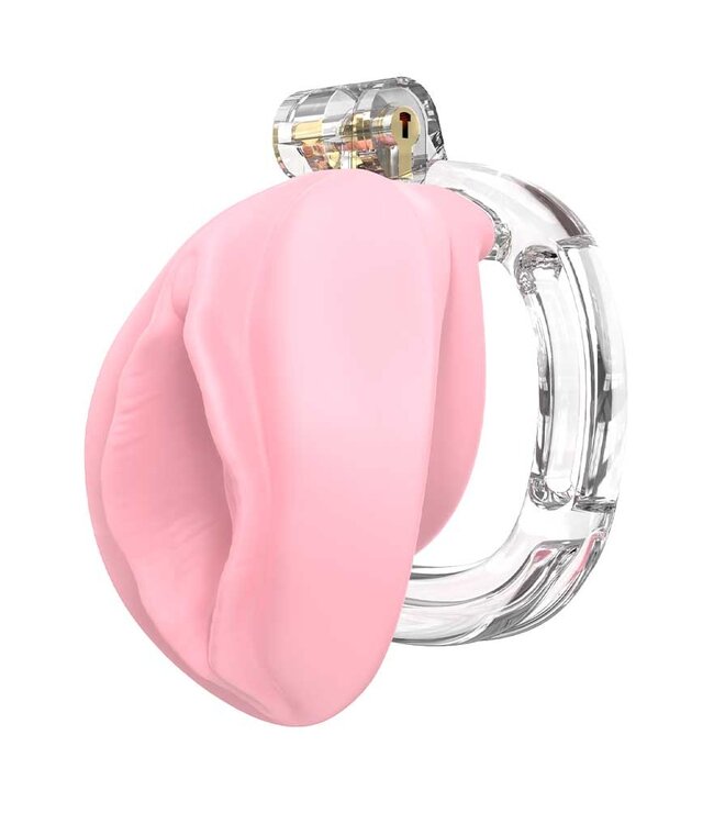 Rimba Rimba P- Cage - P-Cage PC10 - Peniskooi Pussy - Transparant, Rose