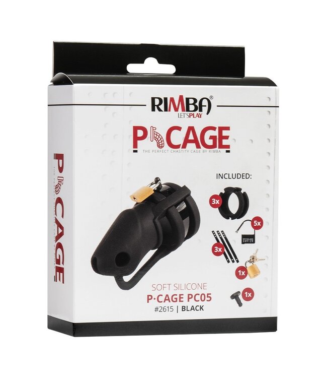 Rimba Rimba P-Cage - P-Cage PC05 - Peniskooi - Zwart