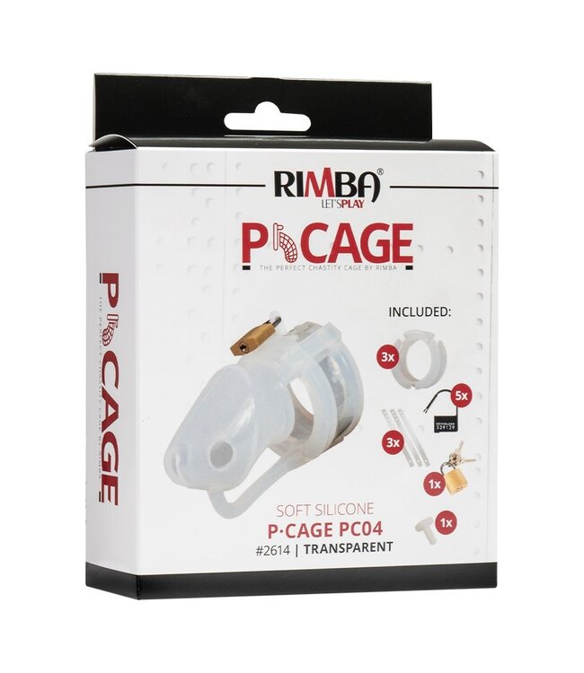 Rimba Rimba P-Cage - P-Cage PC04 - Peniskooi - Transparant