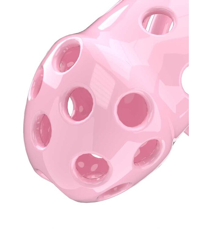 Rimba Rimba P-Cage - P-Cage PC03 - Peniskooi Maat S - Roze