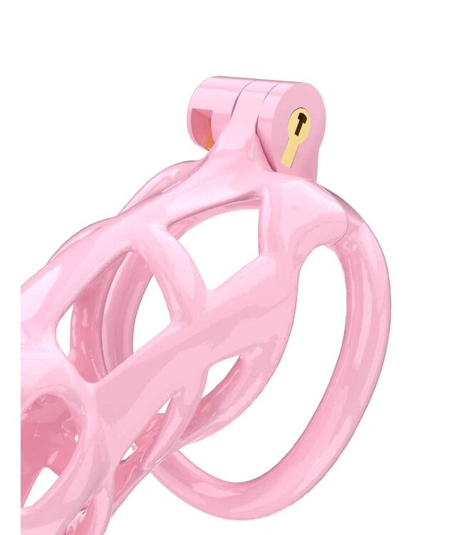 Rimba Rimba P-Cage - P-Cage PC01 - Peniskooi Maat M - Roze