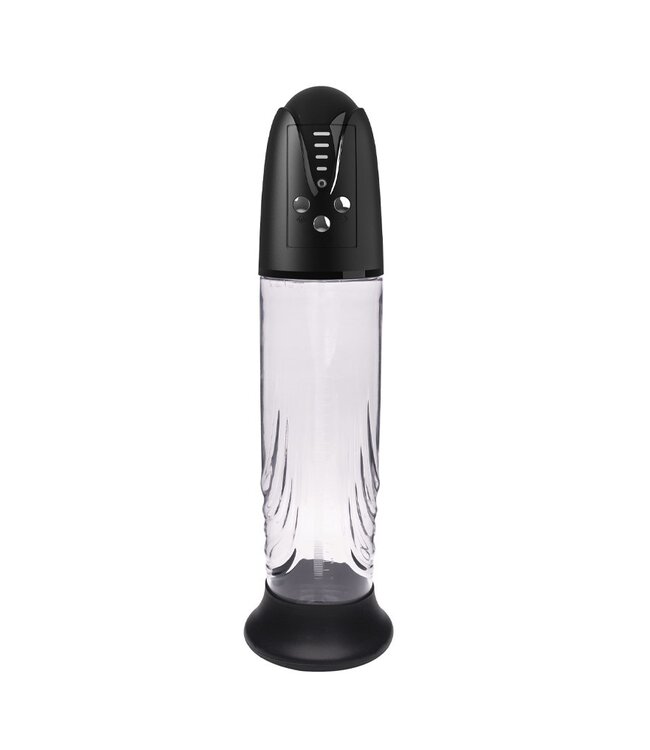 Rimba Rimba P-Pump - P-Pump PP05 - Elektronische Penisvergroter met Vagina Sleeve - Zwart