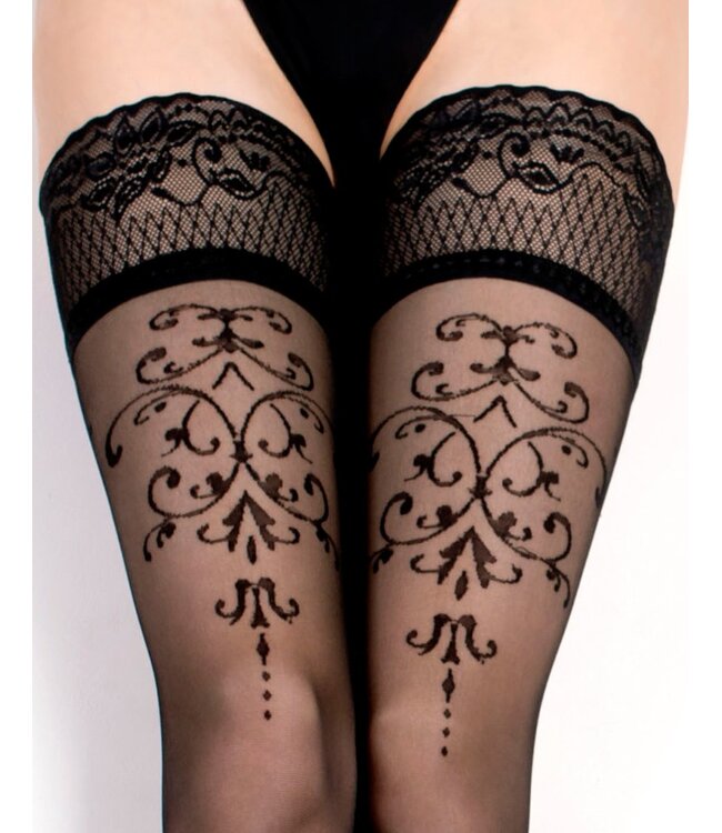 Rimba Ballerina - Fantasy Hold Ups - Kousen (20 denier) - Zwart