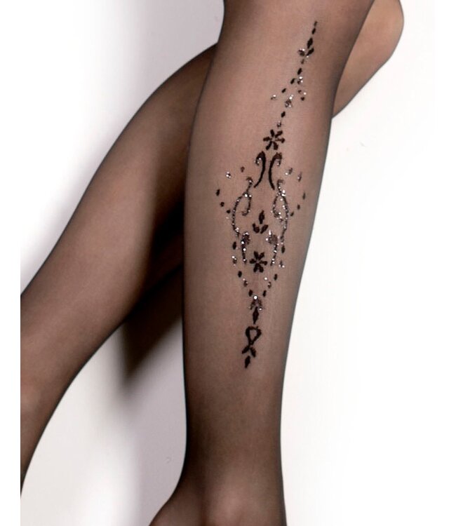 Rimba Ballerina - Fantasy Hold Ups - Kousen (20 denier) - Zwart