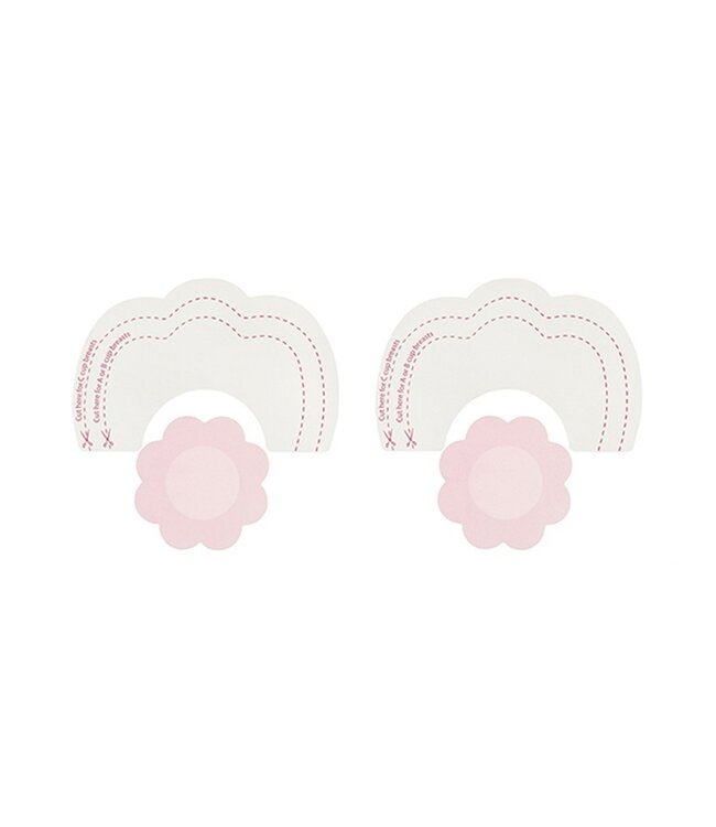 Rimba Bye Bra - Breast Lift & Zijden Tepelbedekkers A-C - Nude (3 paar)