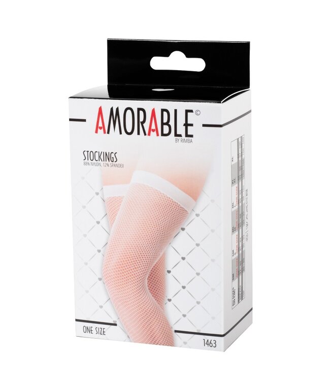 Rimba Amorable by Rimba - Netkousen - One Size - Wit