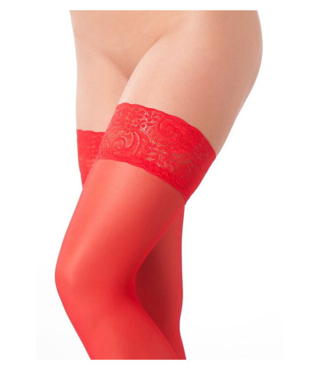 Rimba Amorable by Rimba - Hold-Up Kousen - One Size - Rood