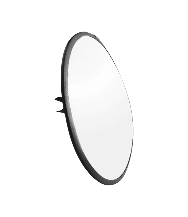 Rimba BRUTUS - Sling Stand Mirror - Zwart