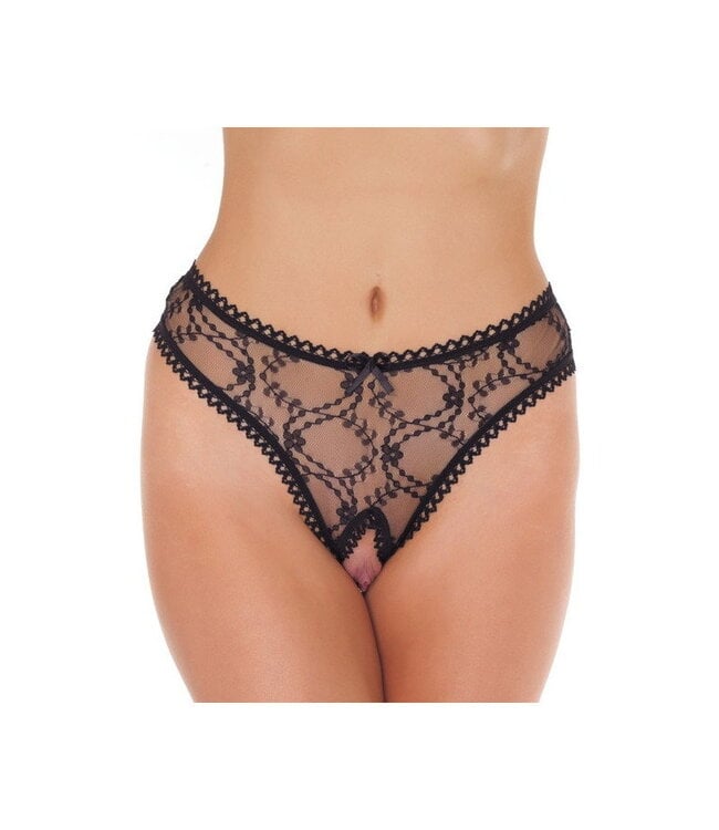 Rimba Amorable by Rimba - Open String - One Size - Zwart