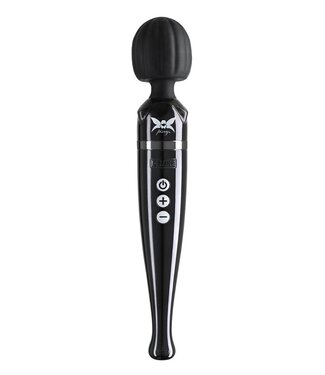 Rimba Pixey Deluxe Rechargeable Wand - Zwart