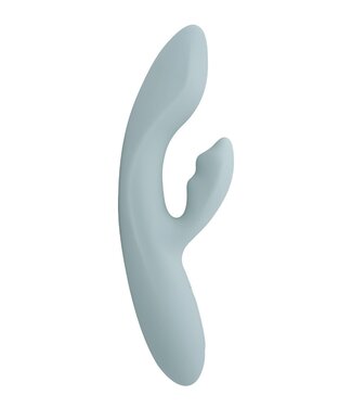 Rimba SVAKOM - Chika - verwarmende Rabbit Vibrator App controlled  - Grijs