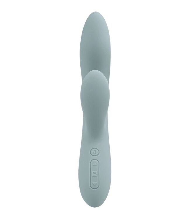 Rimba SVAKOM - Chika - verwarmende Rabbit Vibrator App controlled  - Grijs