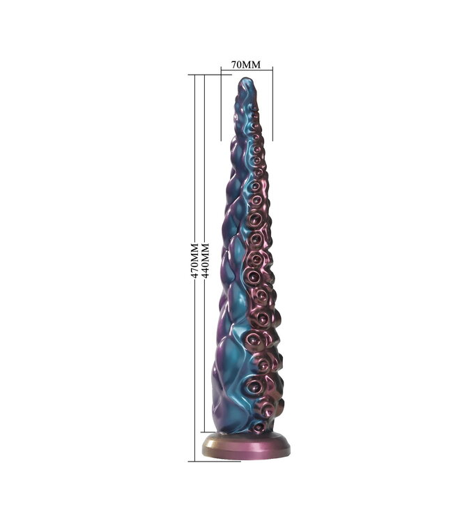 Rimba Power Monsters - Maelstrom Beastlord - Tentakel Dildo - Mix Color