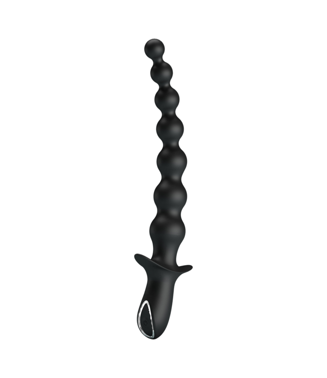 Rimba PL - Rigdon - Anale kralen vibratorplug - Zwart