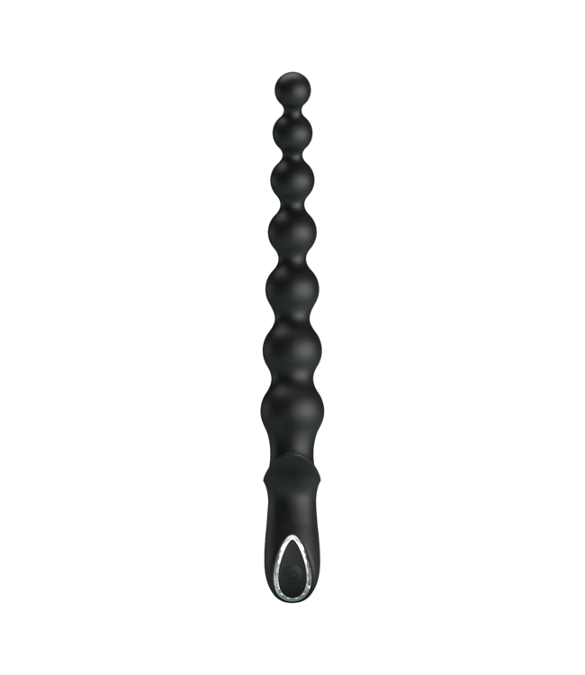 Rimba PL - Rigdon - Anale kralen vibratorplug - Zwart