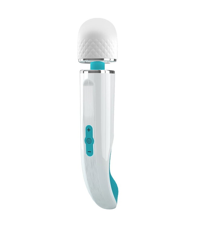 Rimba Pretty Love - Azlins - Kleurrijke Massager - Wit/Blauw