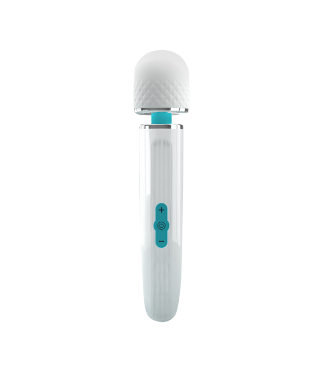 Rimba Pretty Love - Azlins - Kleurrijke Massager - Wit/Blauw