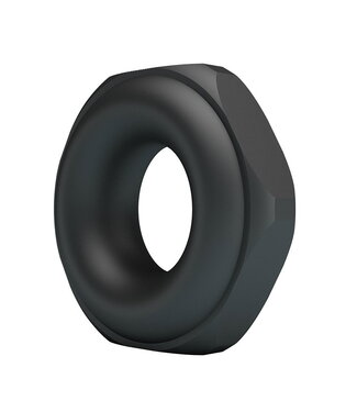 Rimba Crazy Bull - Jarvius - Super Soft Siliconen Ring - Model 14 - Zwart