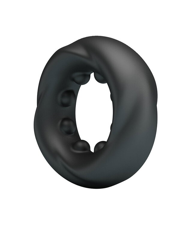Rimba Crazy Bull - Daquez - Super Soft Siliconen ring - Model 4 - Zwart