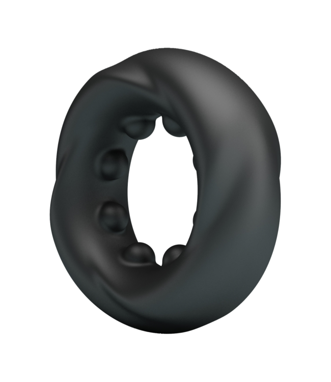 Rimba Crazy Bull - Daquez - Super Soft Siliconen ring - Model 4 - Zwart