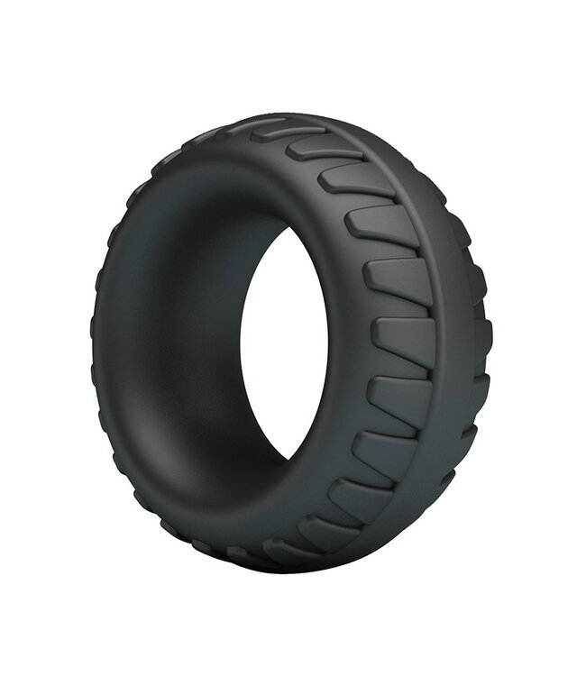 Rimba Crazy Bull - Dilson - Super Soft Siliconen Ring - Model 3 - Zwart